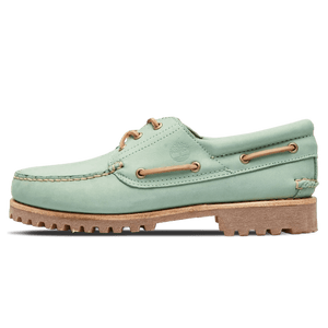 Timberland 3 Eye Lug Boat Shoe 'Medium Green Nubuck'