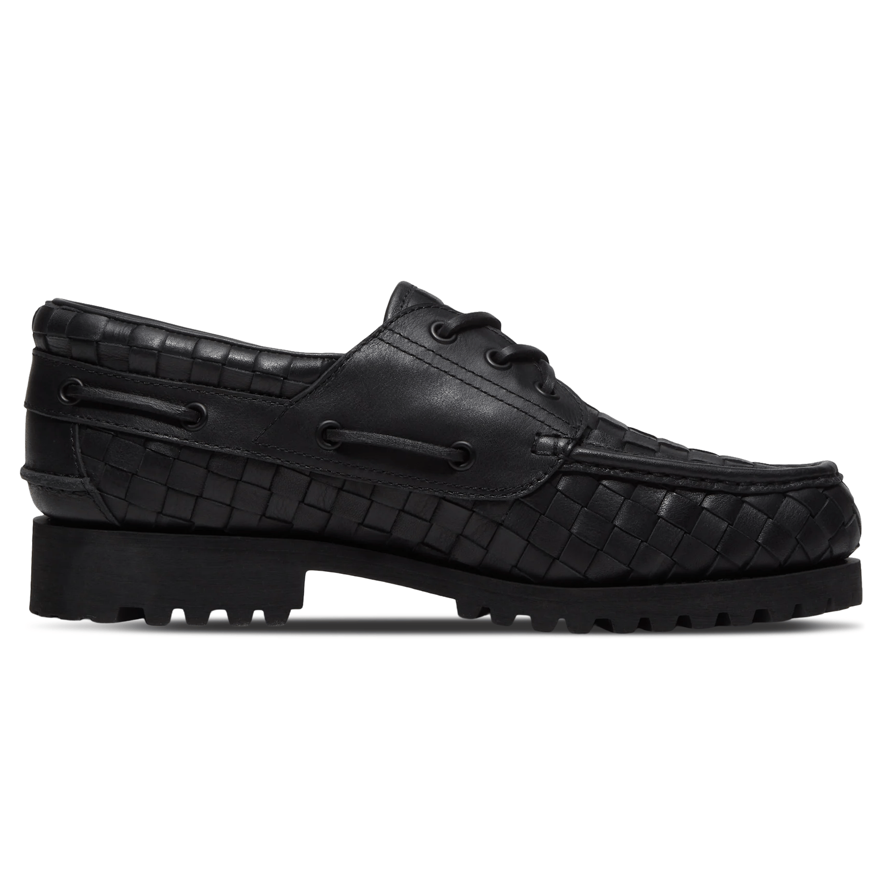 Timberland 3-Eye Lug Woven Pack 'Black Full Grain' - Kick Game