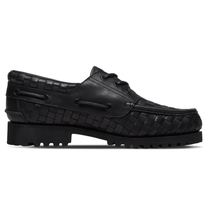 Timberland 3-Eye Lug Woven Pack 'Black Full Grain' - Kick Game