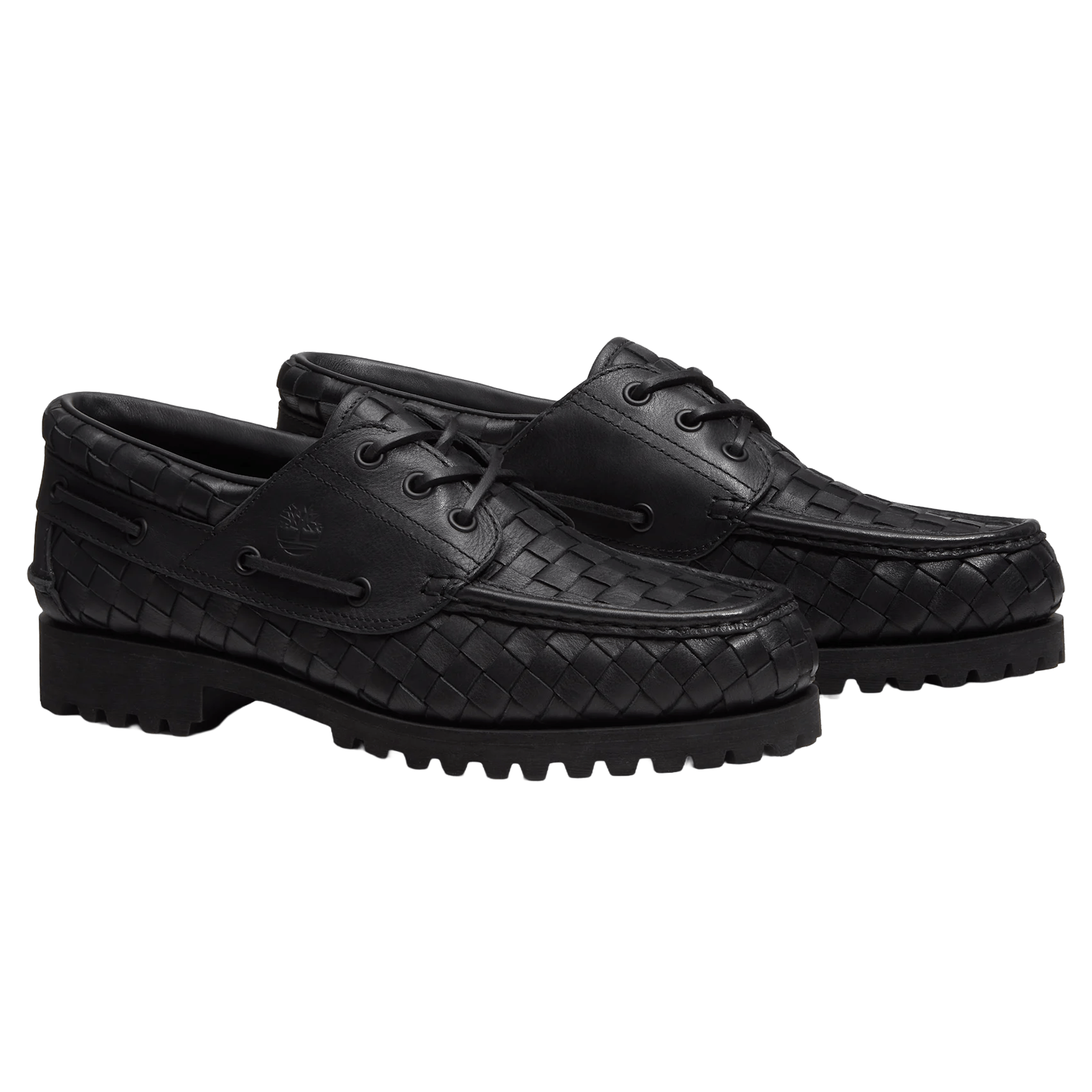 Timberland 3-Eye Lug Woven Pack 'Black Full Grain' - Kick Game