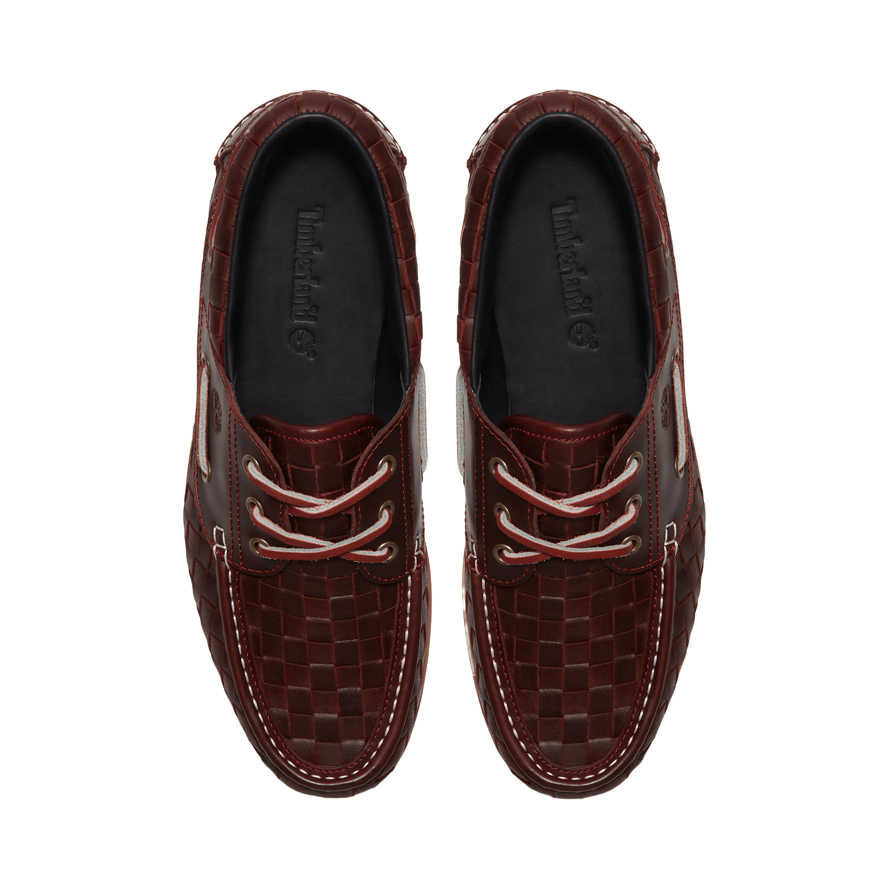 Timberland 3-Eye Lug Woven Pack 'Burgundy Full Grain' - Kick Game