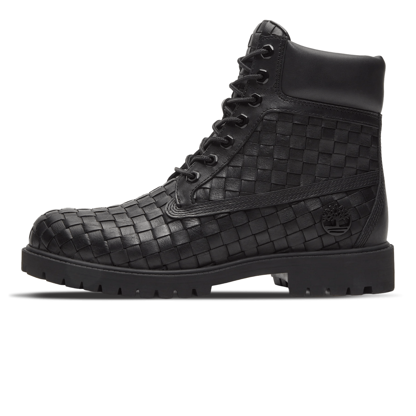 Timberland Premium 6 Inch Boot Woven 'Black Full Grain' - Kick Game
