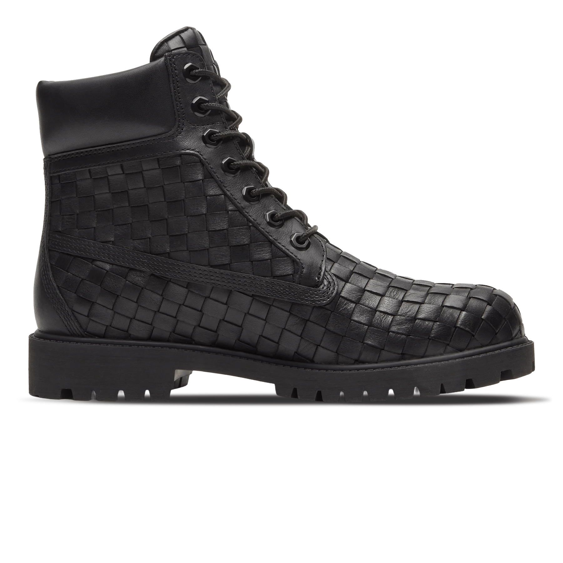 Timberland Premium 6 Inch Boot Woven 'Black Full Grain' - Kick Game