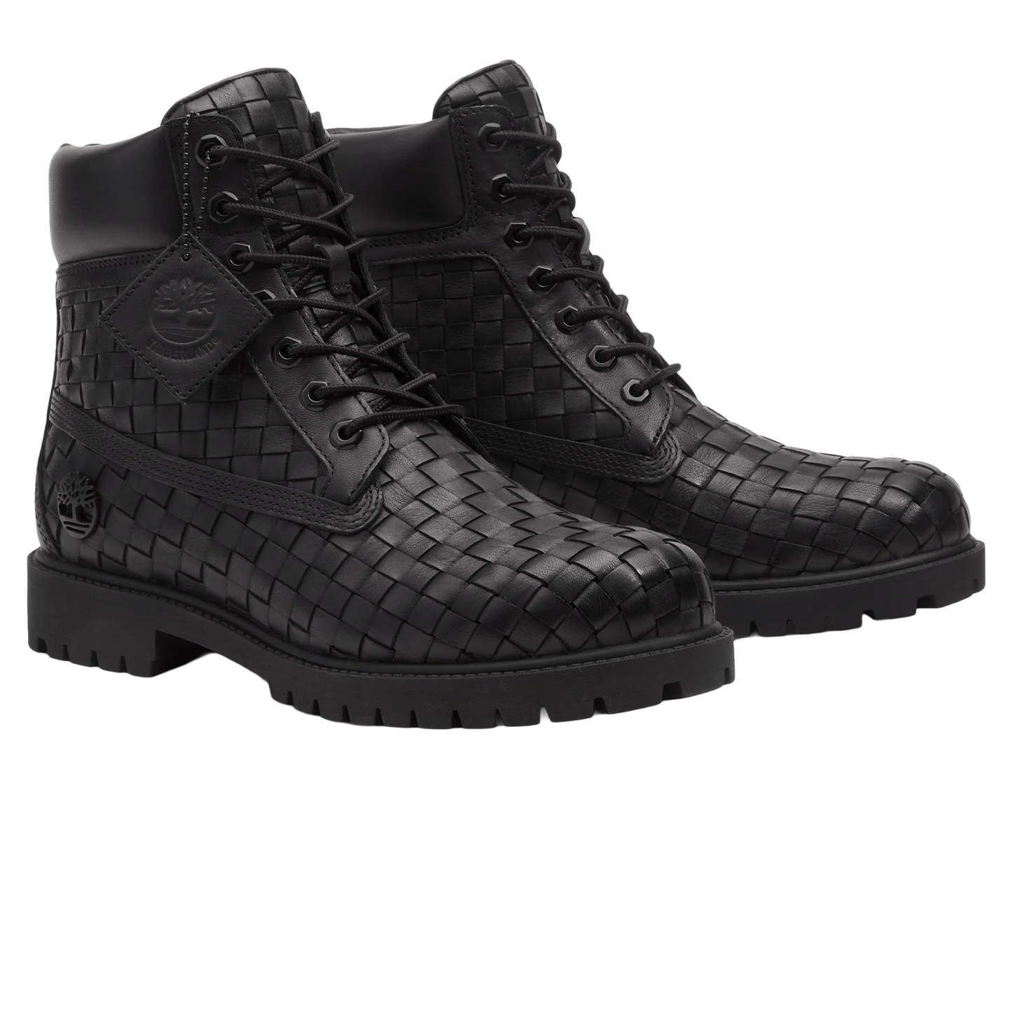 Timberland Premium 6 Inch Boot Woven 'Black Full Grain' - Kick Game