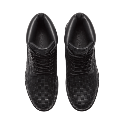 Timberland Premium 6 Inch Boot Woven 'Black Full Grain' - Kick Game