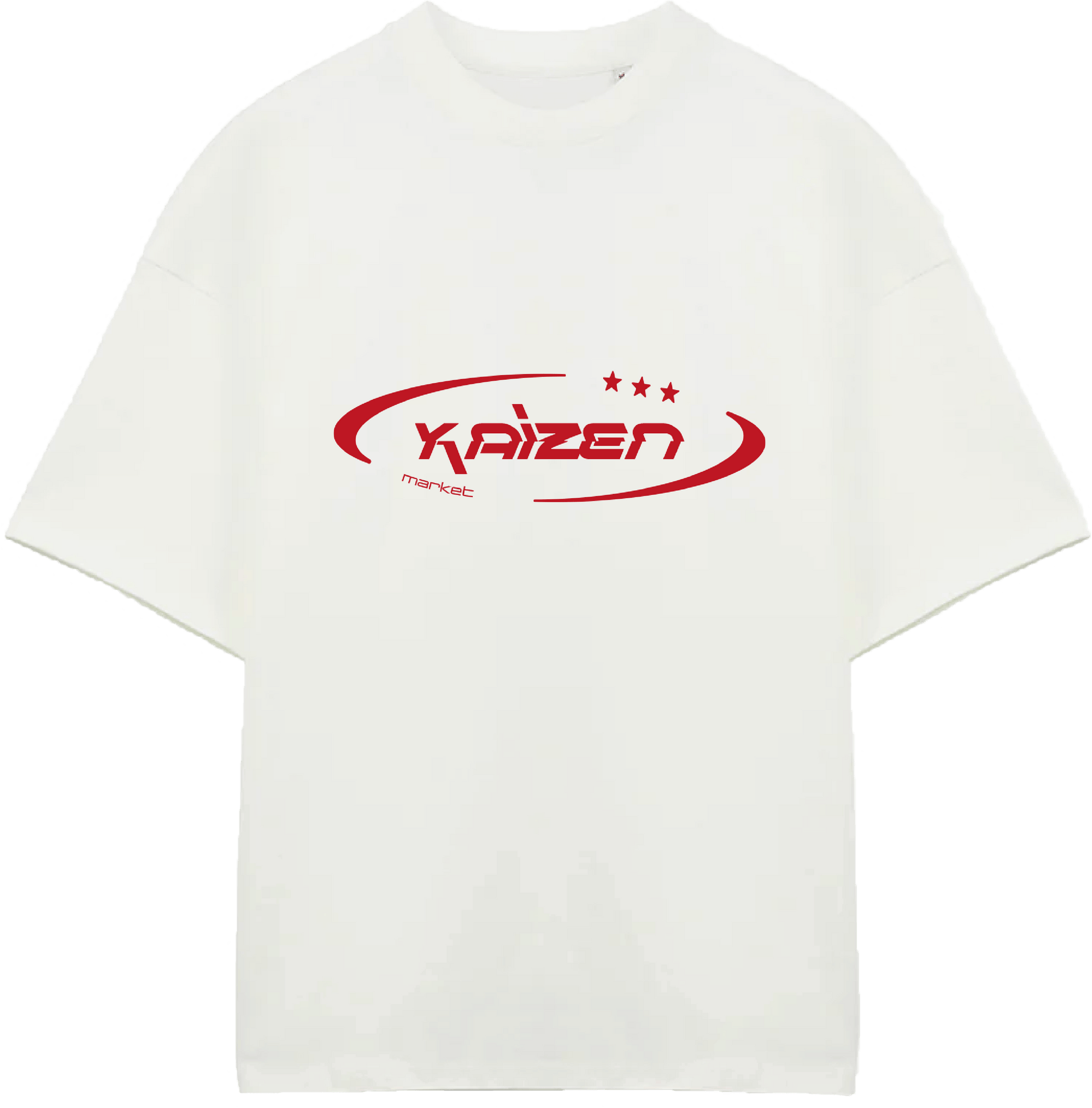 KAIZEN MARKET HI JACKER TEE WHITE - Kick Game