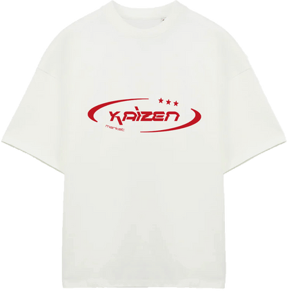 KAIZEN MARKET HI JACKER TEE WHITE - Kick Game