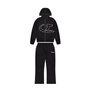 Trapstar Hyperdrive Shell Tracksuit 'Black'