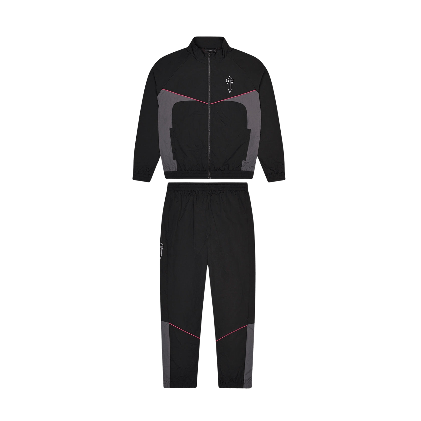 Trapstar Irongate Shell Tracksuit 'Black Pink' – Kick Game