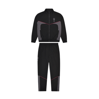 Trapstar Irongate Shell Tracksuit 'Black Pink' - Kick Game