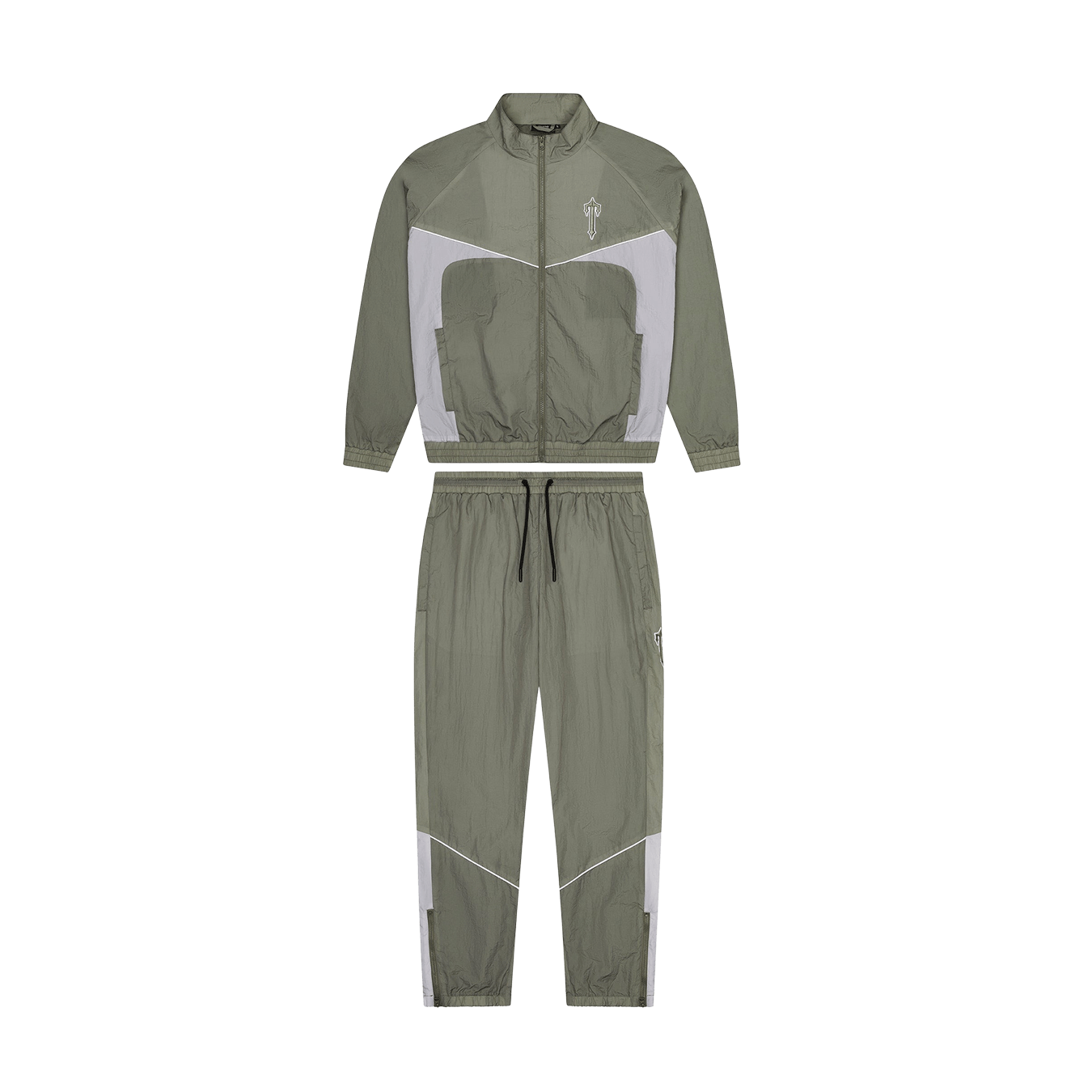 Trapstar Irongate Shell Tracksuit 'Khaki' – Kick Game