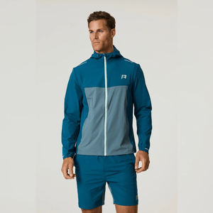 Reprimo Flight Jacket, Tee and Shorts Set 'Tidal Teal Blue Steel'