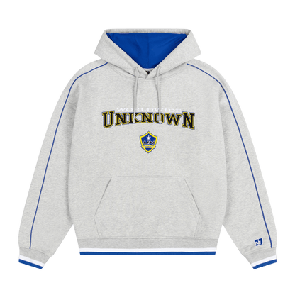 Unknown College Hoodie 'Grey' - Kick Game