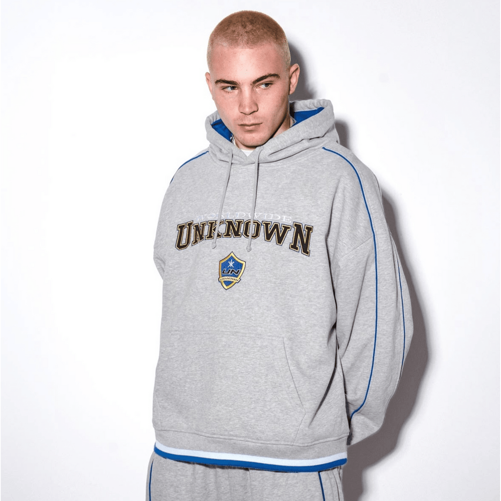Unknown College Hoodie 'Grey' — Kick Game Unknown College Hoodie 'Grey' — Kick Game