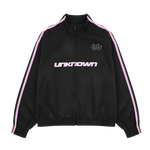 Unknown Pink Stripe Track Top