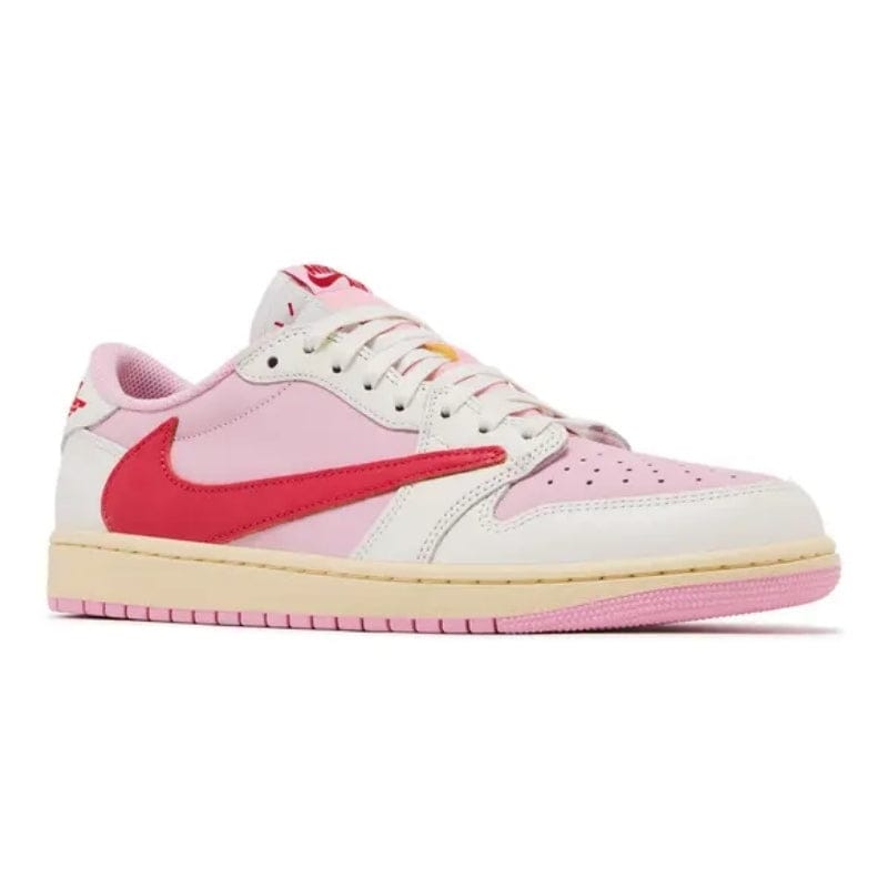 Travis Scott x Air Jordan 1 Retro Low OG 'Sail Tropical Pink' - Kick Game