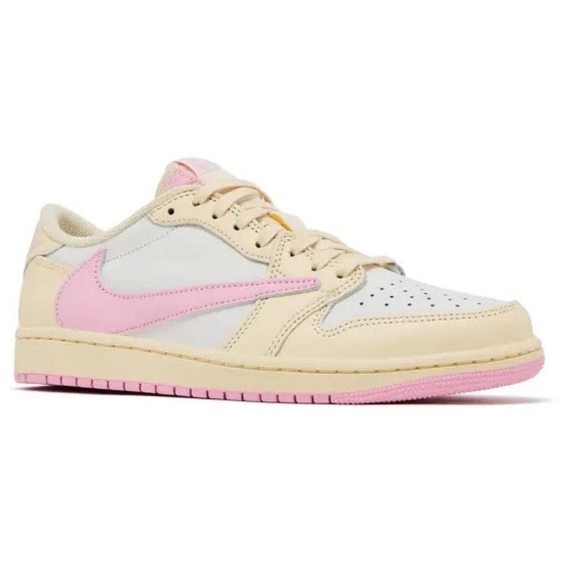 Travis Scott x Air Jordan 1 Retro Low OG 'Shy Pink' - Kick Game