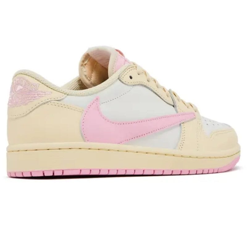 Travis Scott x Air Jordan 1 Retro Low OG 'Shy Pink' - Kick Game