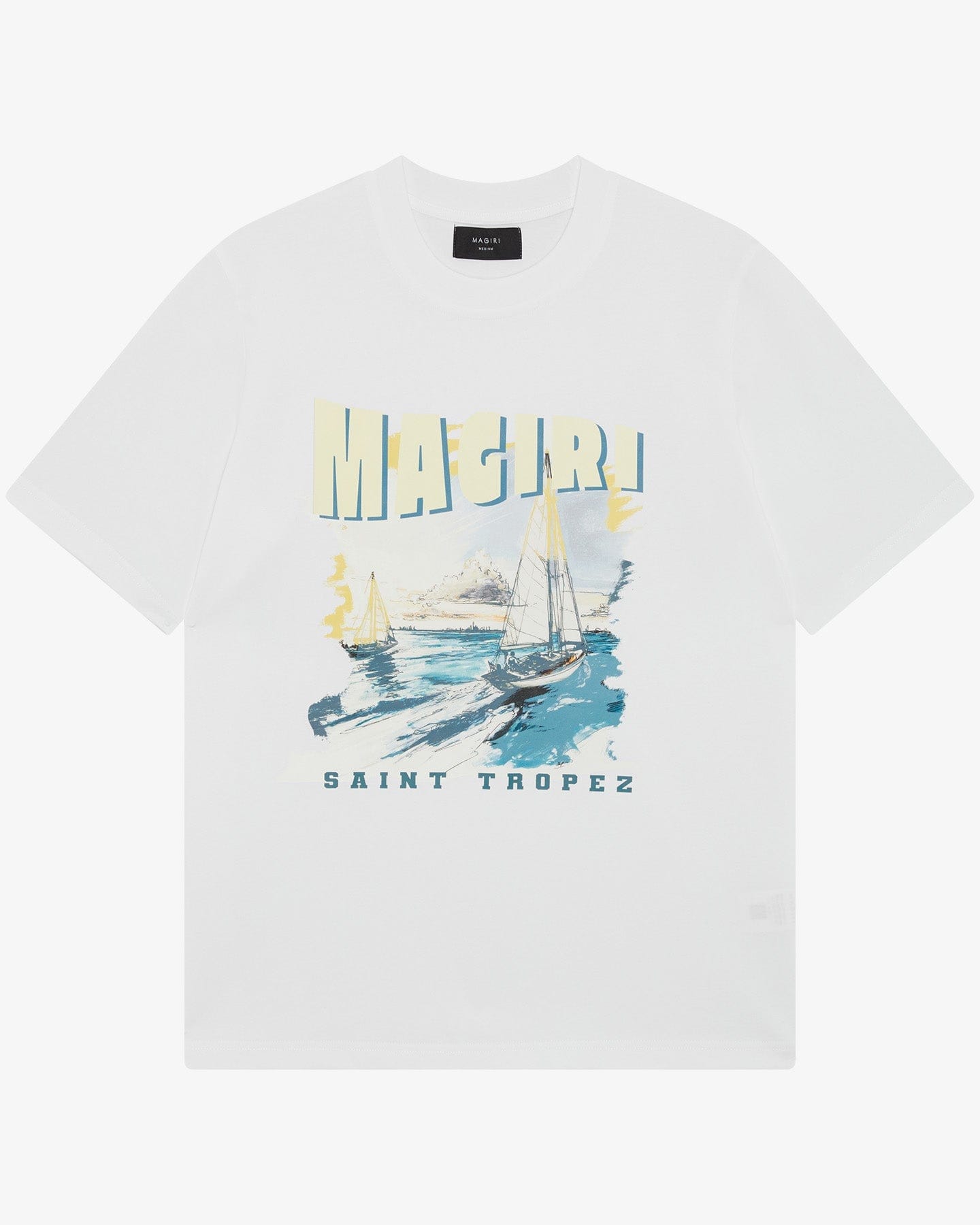 Magiri Voyage Printed T-Shirt 'White' - Kick Game