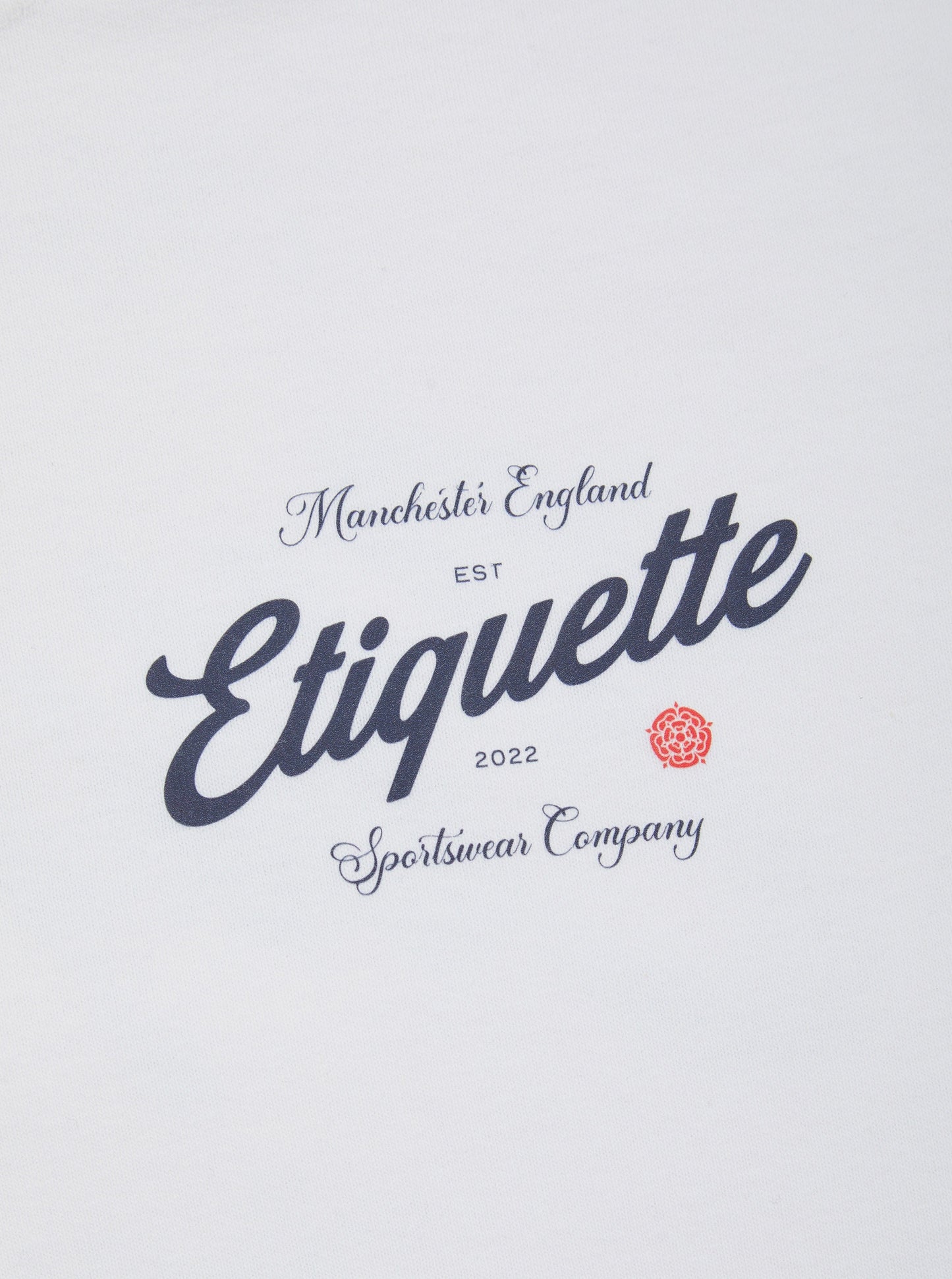 Etiquette The Rose Tee 'White' - Kick Game