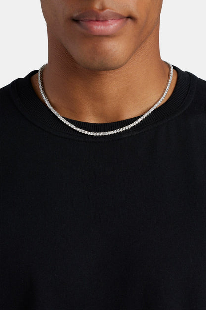 Tennis Chain - 3mm - White - Kick Game