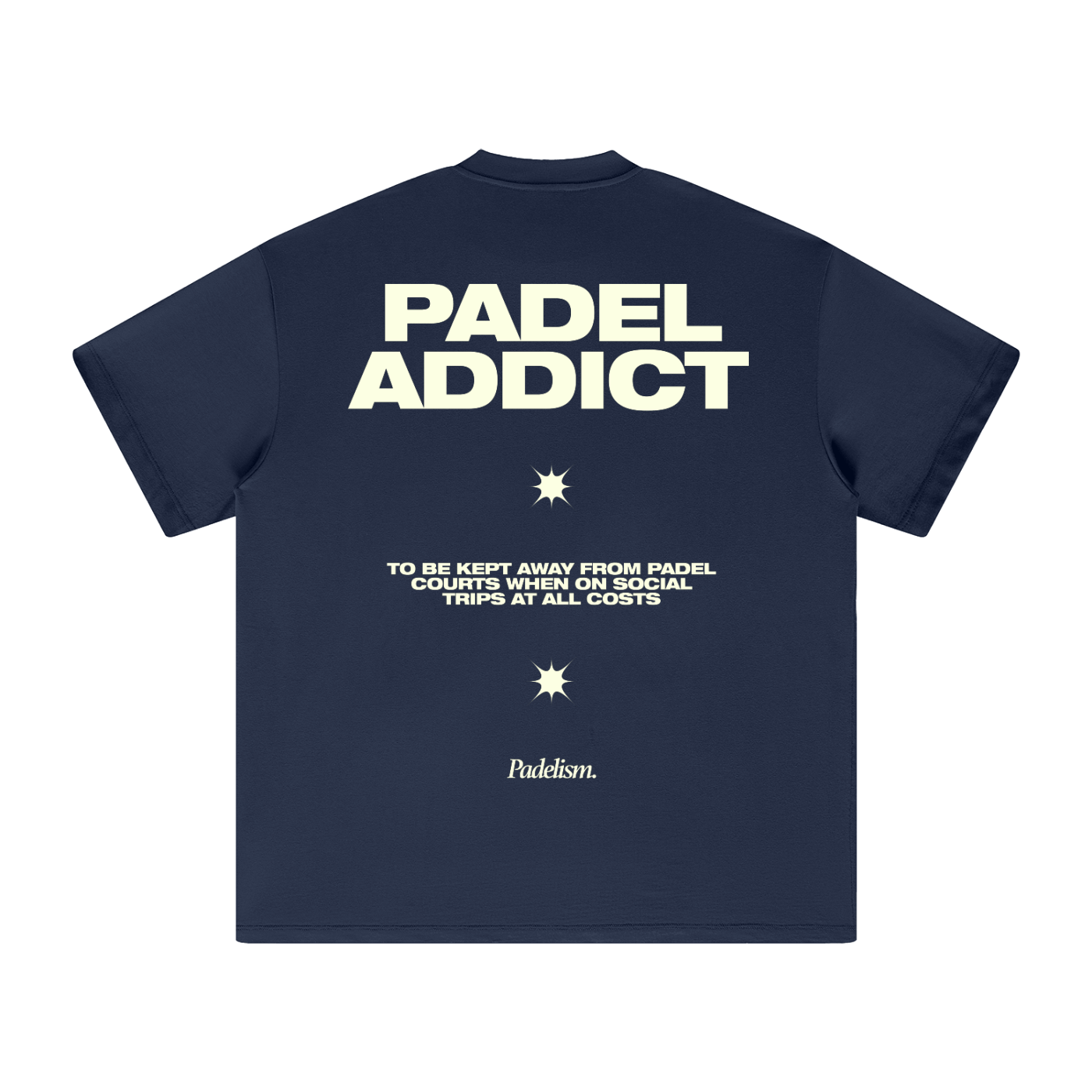 Padel Addict - Heavyweight T-Shirt - Kick Game
