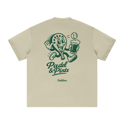 Padel & Pints - Heavyweight T-Shirt - Kick Game