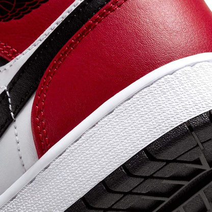 Air Jordan 1 Mid GS 'Chicago Black Toe' - Kick Game