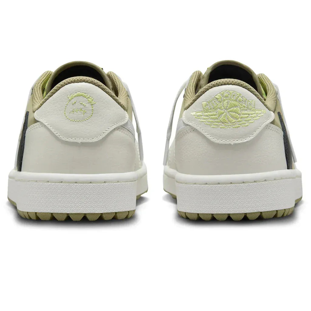 Jordan 1 Retro Low Golf Travis Scott Neutral Olive - Kick Game