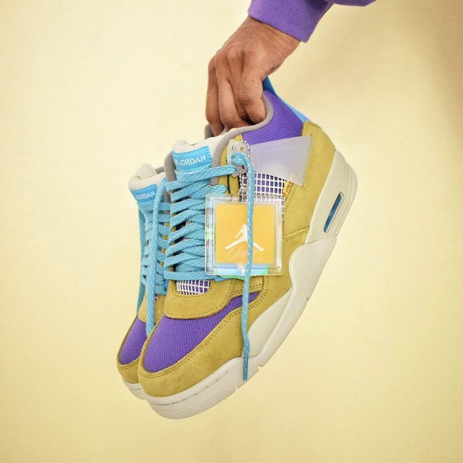 Union LA x Air Jordan 4 Retro ‘Desert Moss’ - Kick Game
