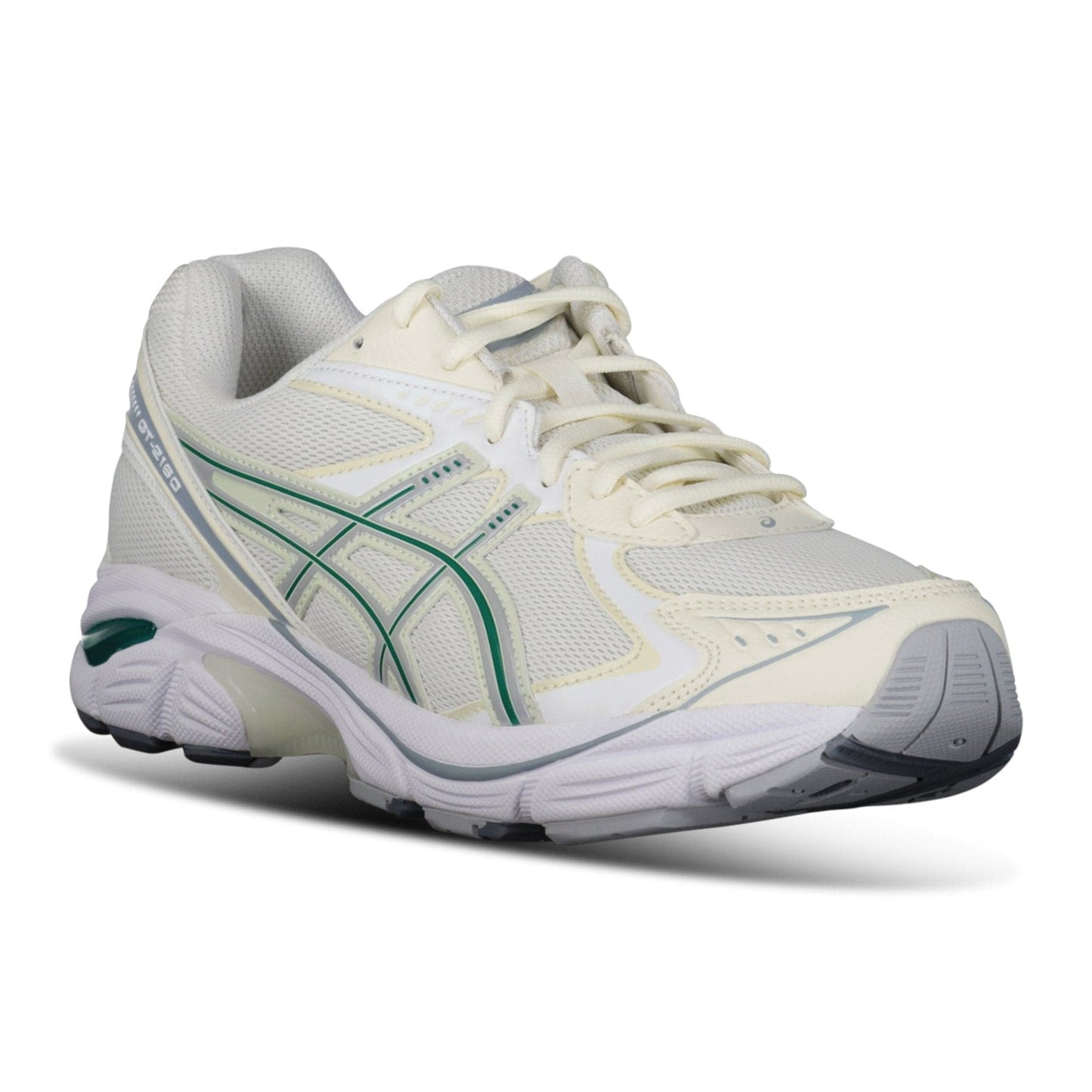 Asics GT-2160 Trainers in Cream & Jasper Green - Kick Game