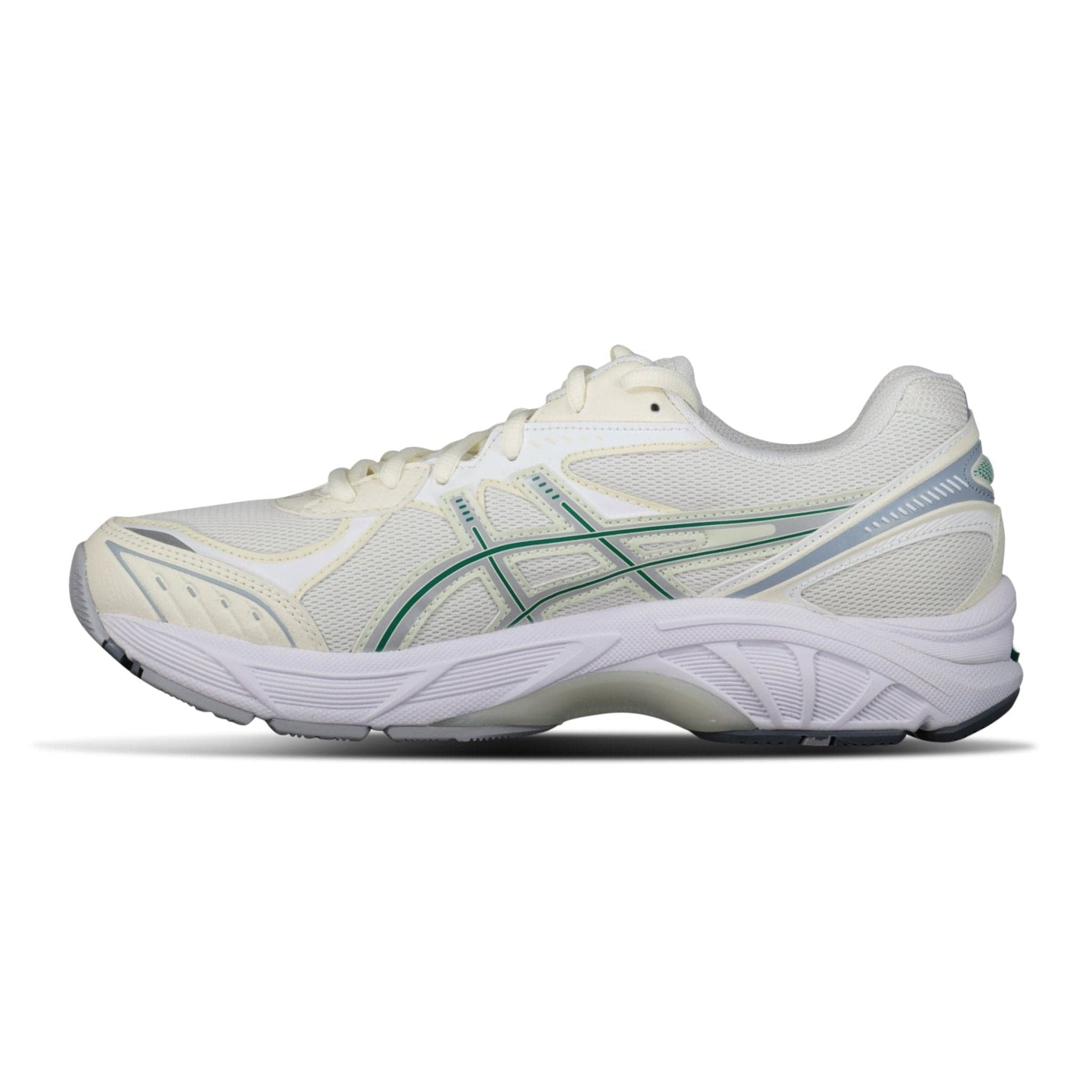 Asics GT-2160 Trainers in Cream & Jasper Green - Kick Game