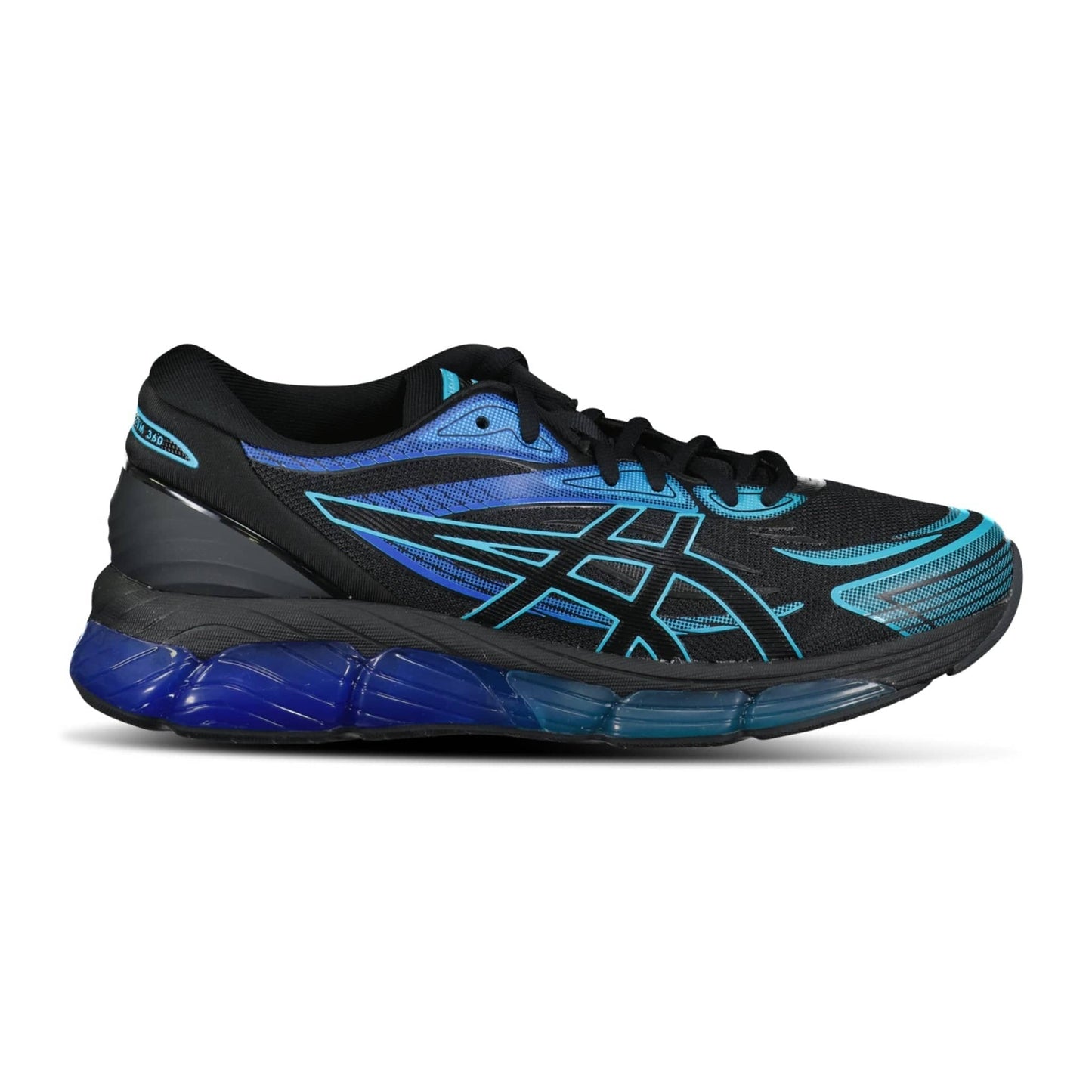 Asics GEL-QUANTUM 360 VII Trainers Blue & Black - Kick Game
