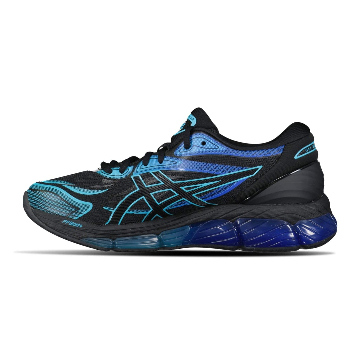 Asics GEL-QUANTUM 360 VII Trainers Blue & Black - Kick Game