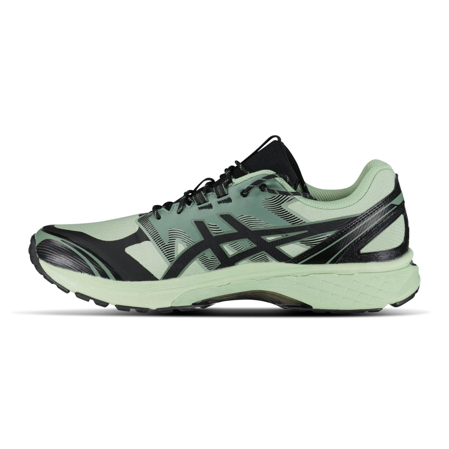 Asics GEL TERRAIN 300 Trainers Jade Green & Black - Kick Game