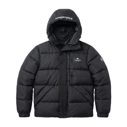 Helvetica Mountain Pioneers Barnes Hooded Parka Jacket - Kick Game