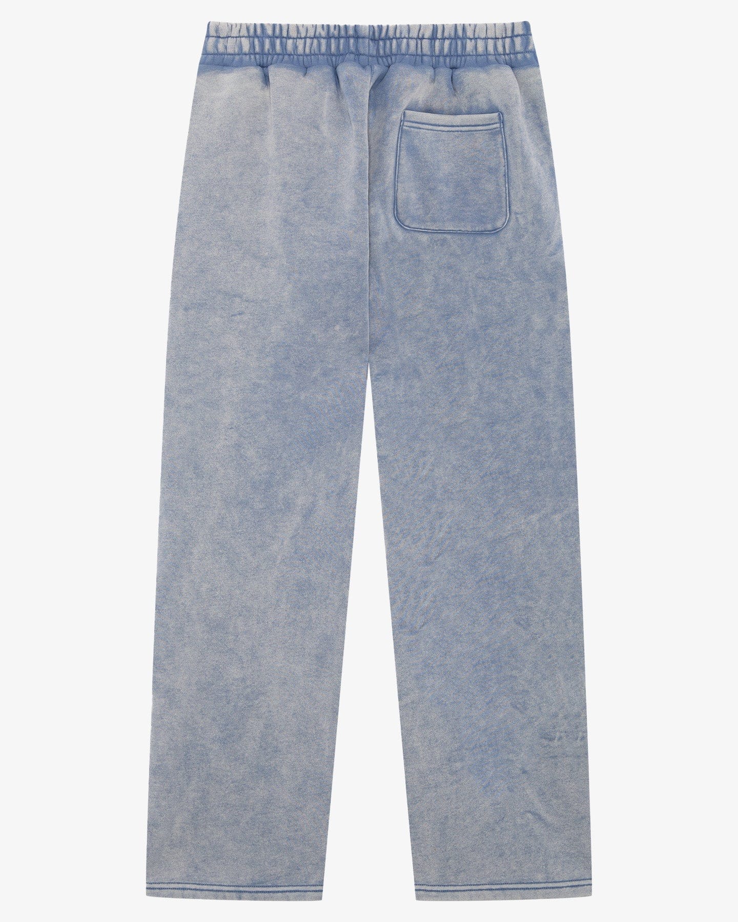 Magiri Embroidered Acid Wash Joggers 'Washed Blue' - Kick Game