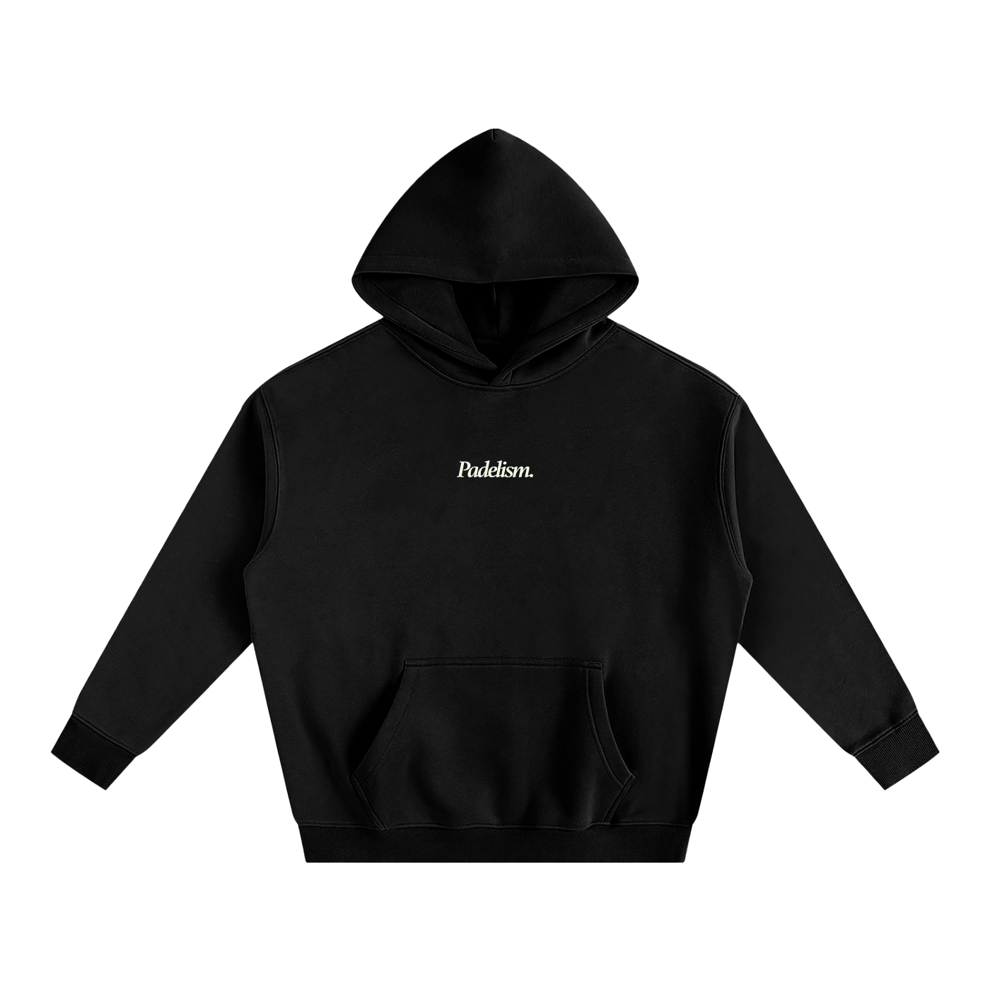 Padelism Mk1 - Box Hoodie - Black / 2XL