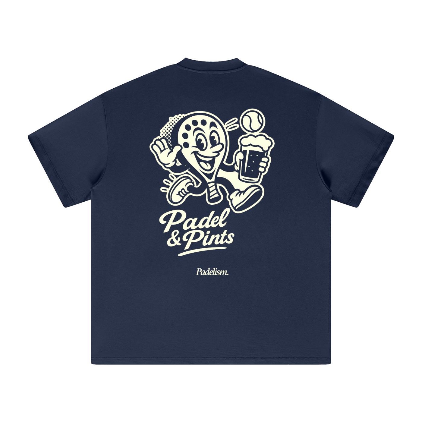 Padel & Pints - Heavyweight T-Shirt - Kick Game
