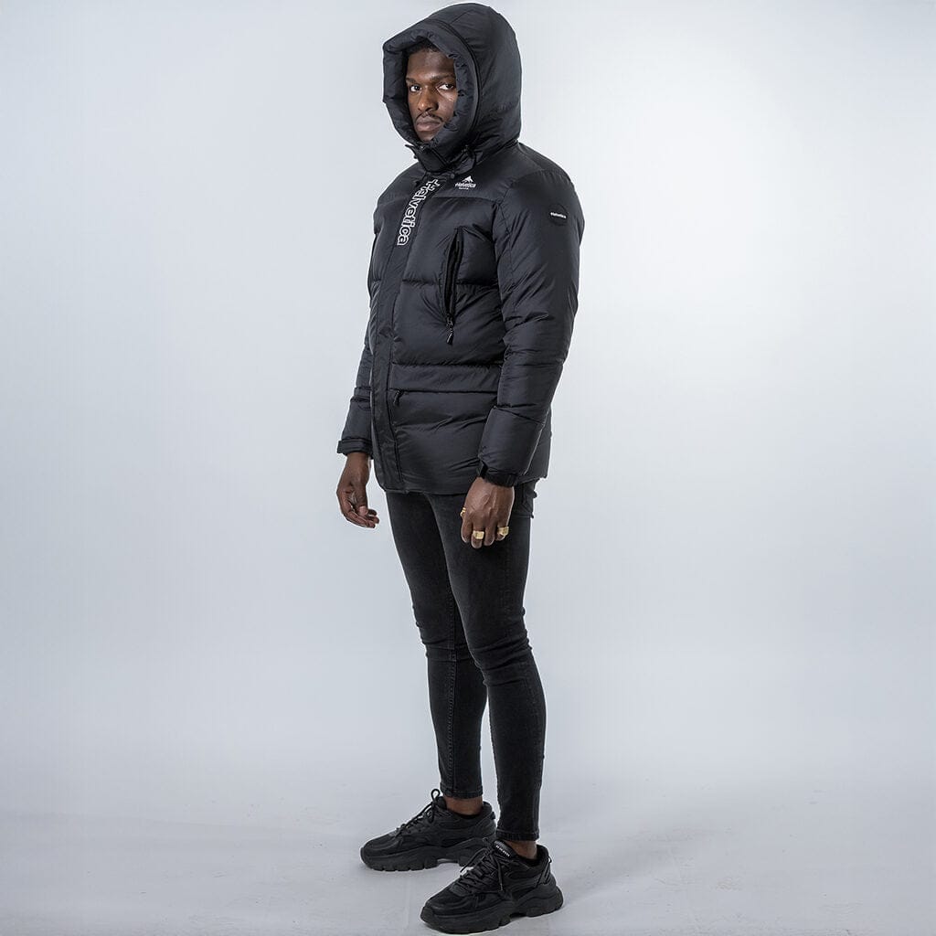 Helvetica Mountain Pioneers Capri 3 Hooded Parka Jacket - Kick Game