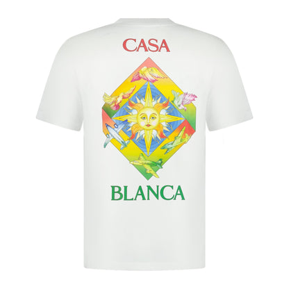 Casablanca 'Les Elements' T-Shirt White - Kick Game