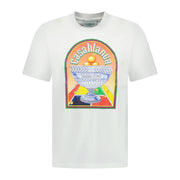Casablanca 'Terrain' D'Orange T-Shirt White - Kick Game