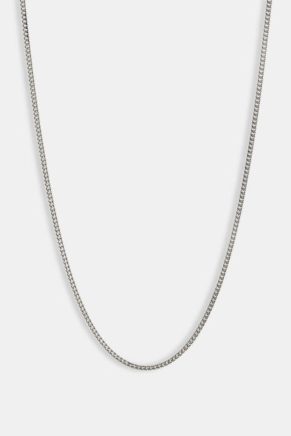 Cernucci Micro Cuban Chain - 2.5mm - White - Kick Game