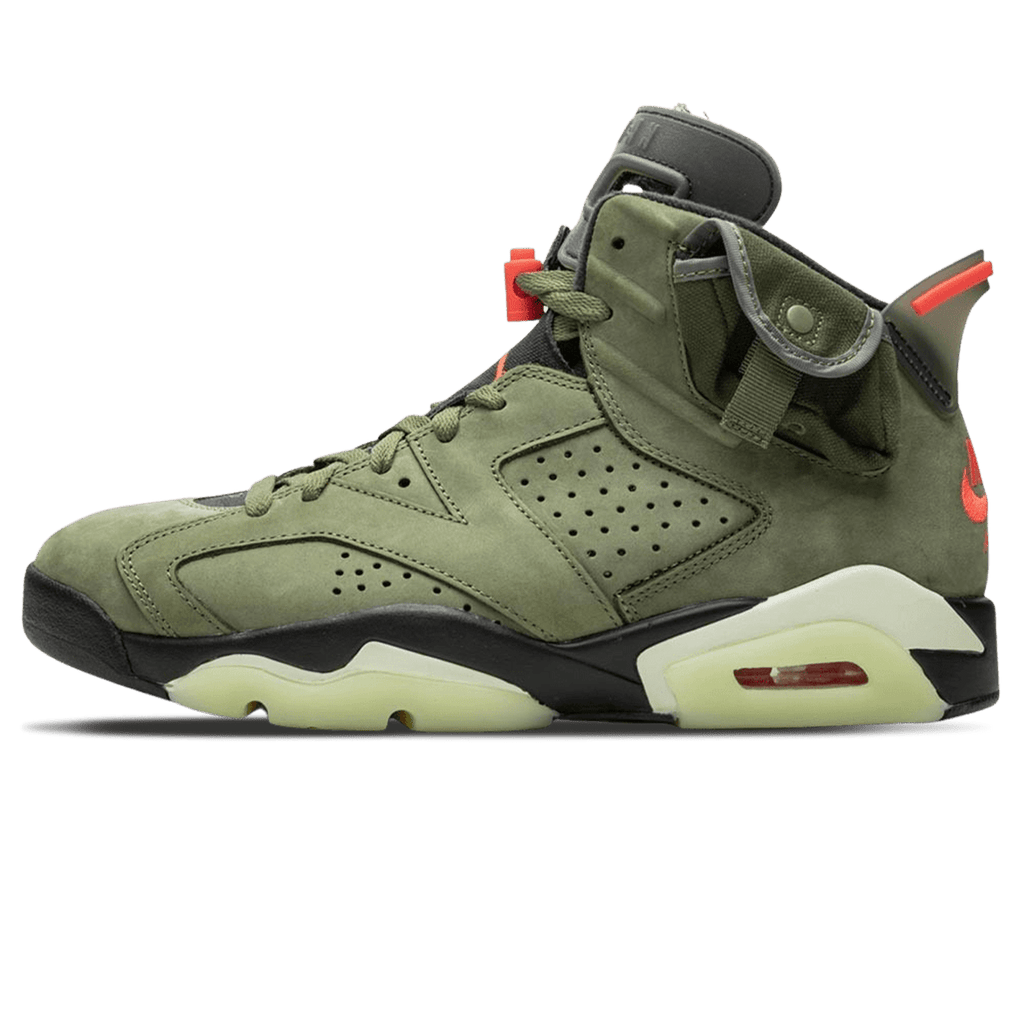 Travis Scott x Air Jordan Retro 'Olive' — Kick Game