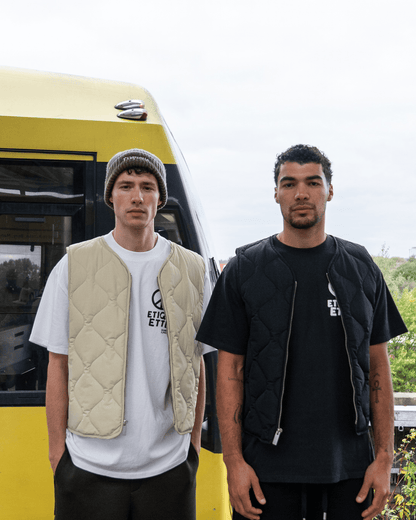 Etiquette PEACE TEE 'WHITE' - Kick Game