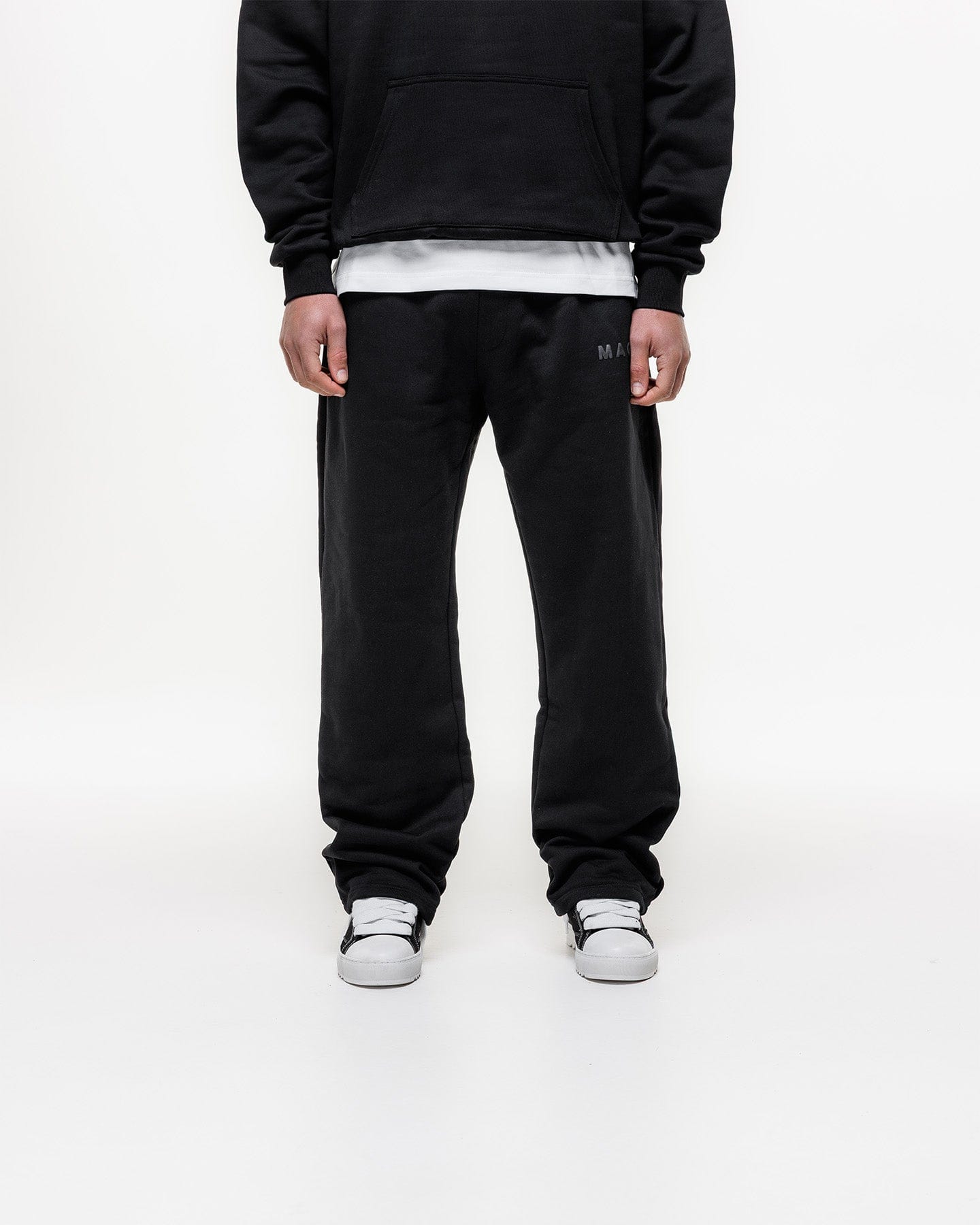 Magiri Core Puff Printed Joggers 'Black' - Kick Game