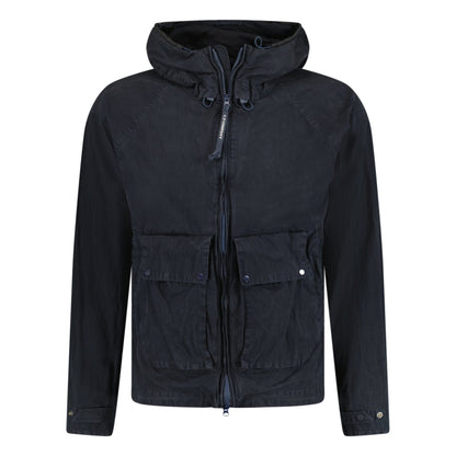 CP Company CP Company 50 Fili Gum Goggle Hood Jacket Navy - Kick Game