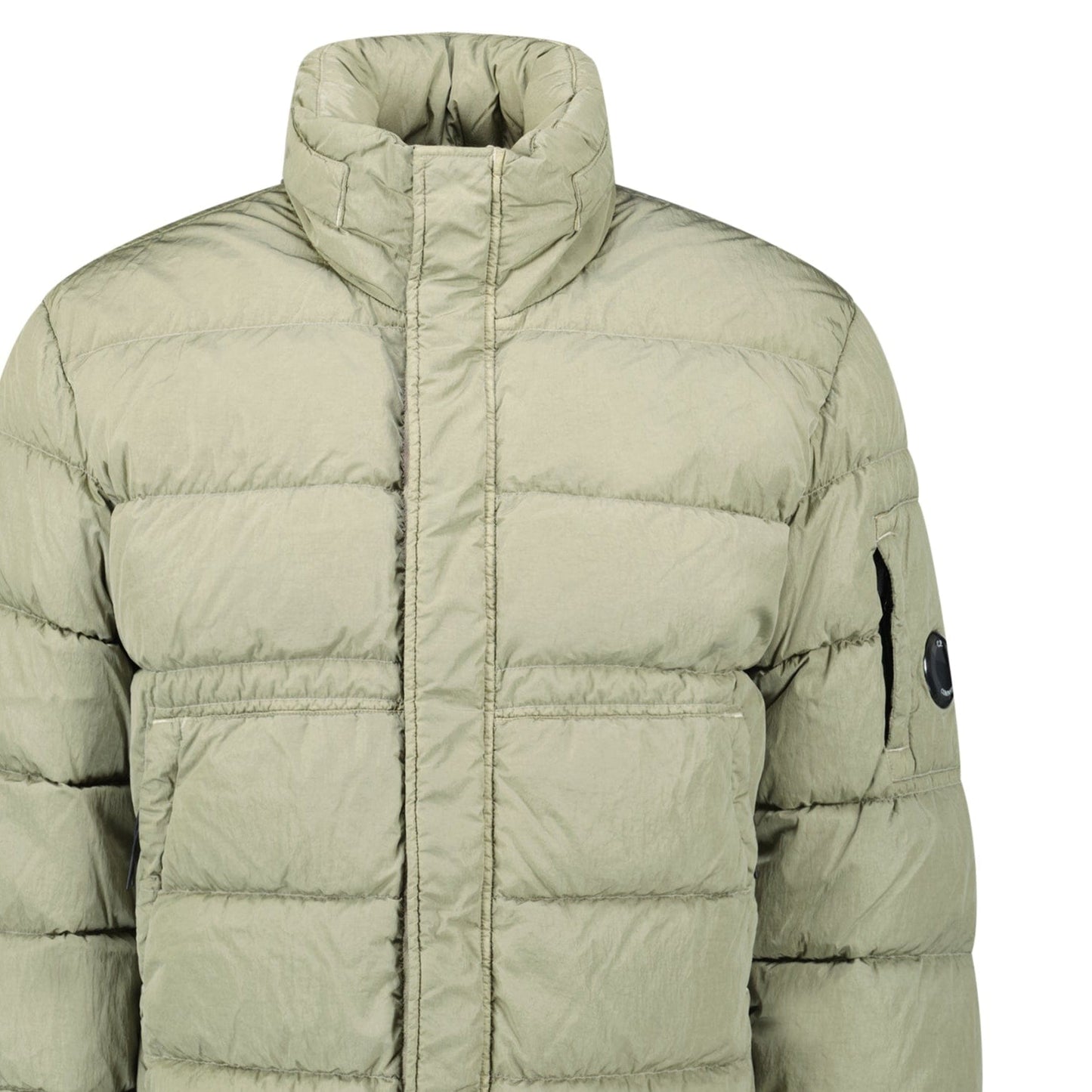CP Company Chrome-R Down Jacket in Gunmetal Grey - Kick Game