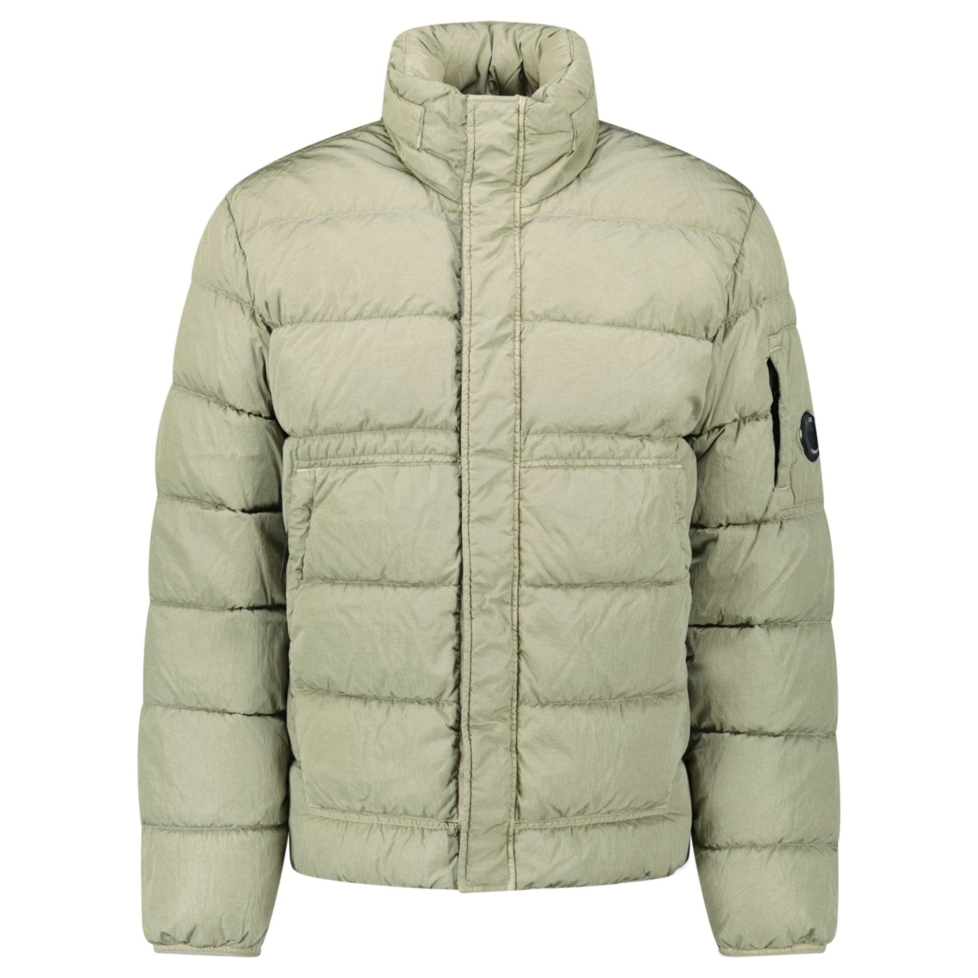 CP Company Chrome-R Down Jacket in Gunmetal Grey - Kick Game