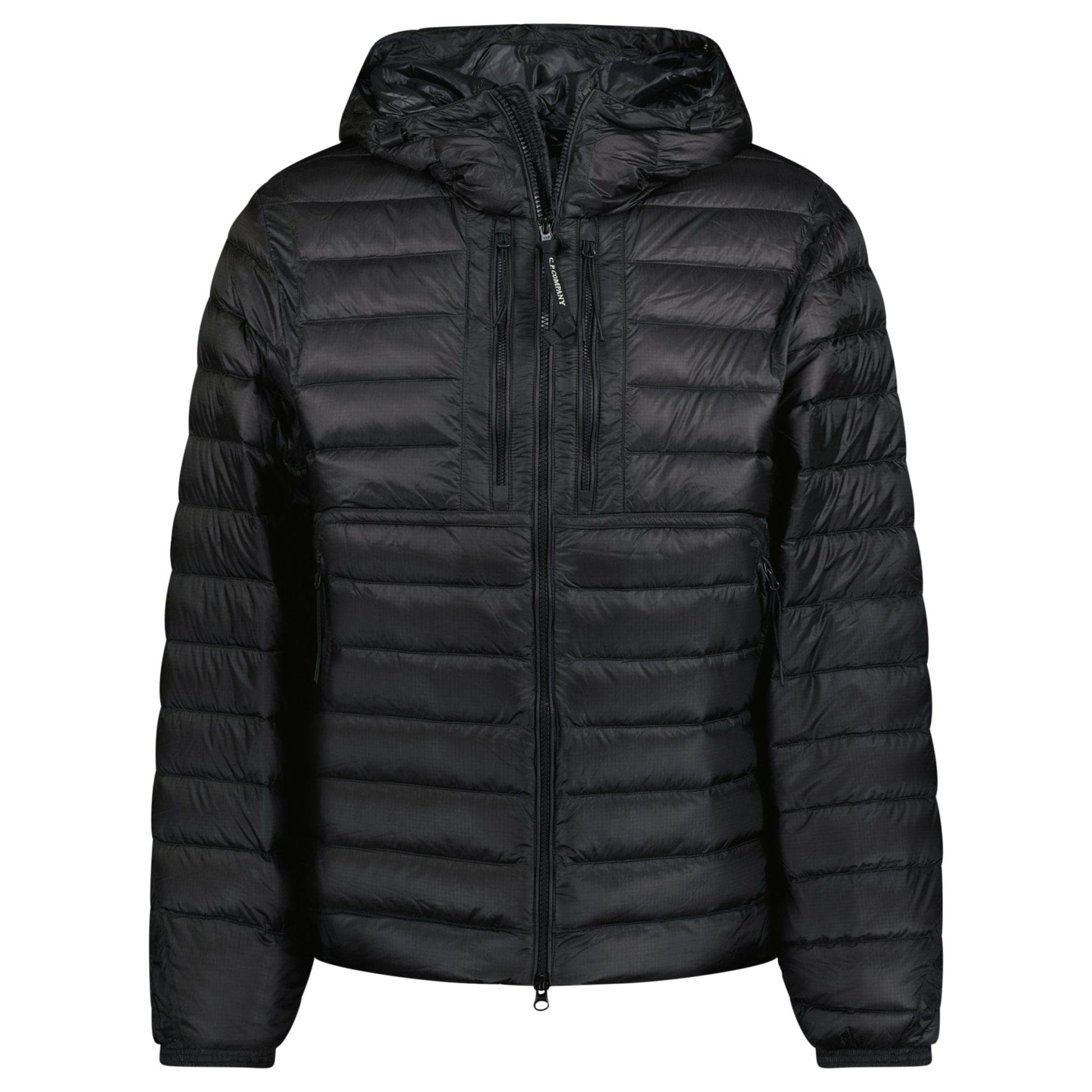 CP Company D.D. Padded Goggle Down Jacket Black - Kick Game